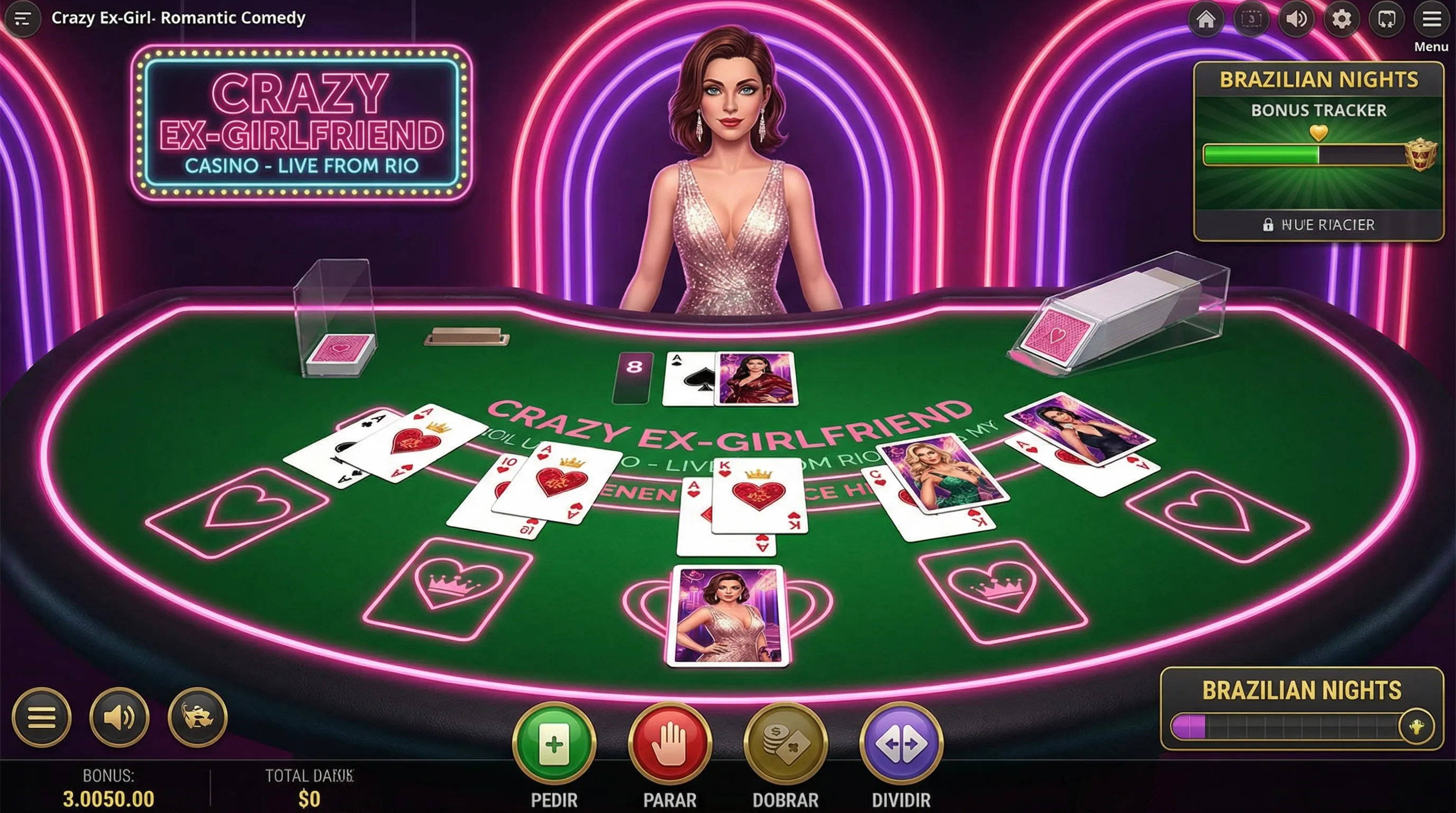 Blackjack ao vivo no 755bet