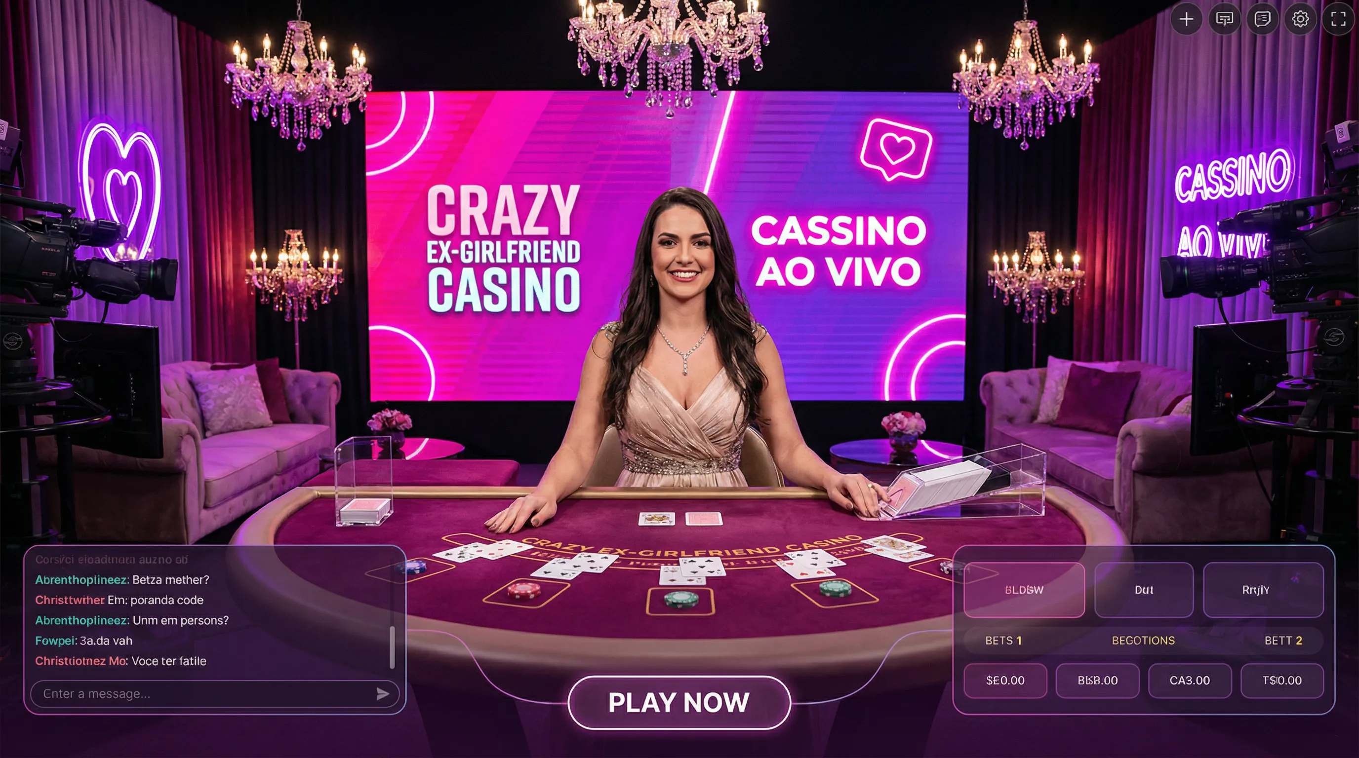 Roleta ao vivo com dealer profissional no 755bet